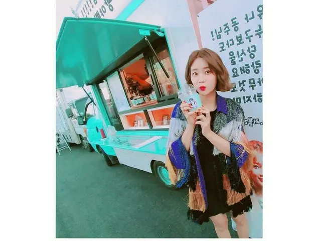 AOA ユナ、SNS更新。