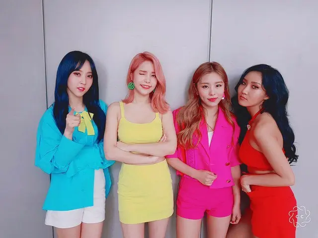 MAMAMOO、SNS更新。