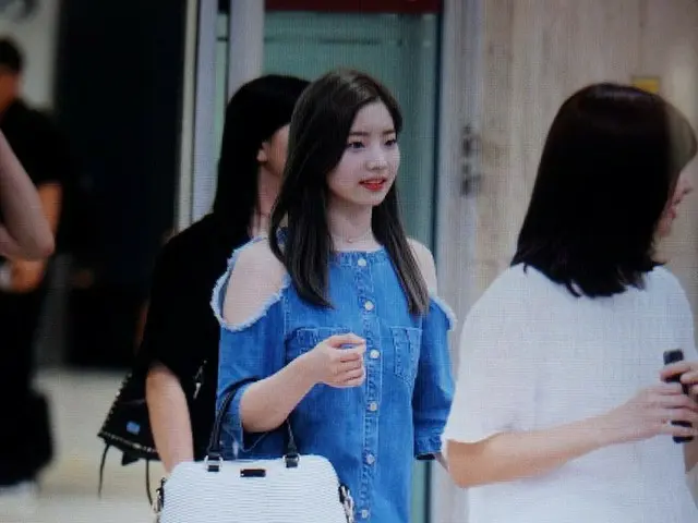 TWICE ダヒョン、韓国入国。