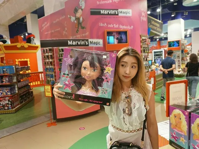 2NE1 出身MINZY、SNS更新。