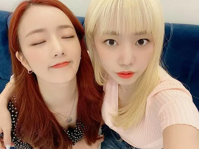 【g公式】Apink_ボミ、BnN❤️みんなおはよう❤️   