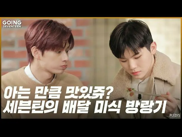 【公式】SEVENTEEN、[GOING SEVENTEEN 2020】EP.14デリバリーフードファイター上(Delivery Food Fighter #1