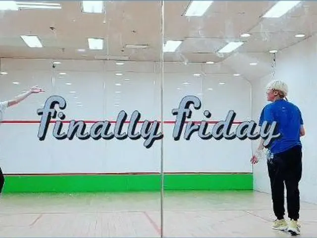 【G公式】SEVENTEEN_スングァン、SQUASHBATTLE🎾🎾🎾  pledis_boos vs joshuahong951230   