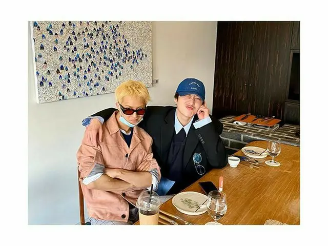 【G公式】WINNER_スンユン、良い方の幸せな食事💙兄たち見たい😭   