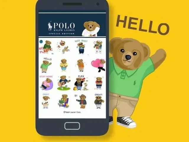 【g公式vog】 ポロラルフローレンがカカオトークベア絵文字を披露しています🧸16種ポロベアーがポロラルフローレンのヘリテージ「ポロシャツ」を着ているのが特徴