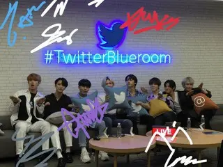 【T公式】ATEEZ、 #ATEEZ今日このティーニと一緒にして楽しかった💙#TwitterBlueroom #ATEEZ #StaywithATEEZ 