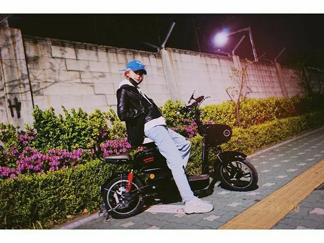 【g公式】IZ*ONE_、🚲+🛵=❤️   #イェナ #イェナ  #IZONE  #IZ *ONE  #アイズワン  