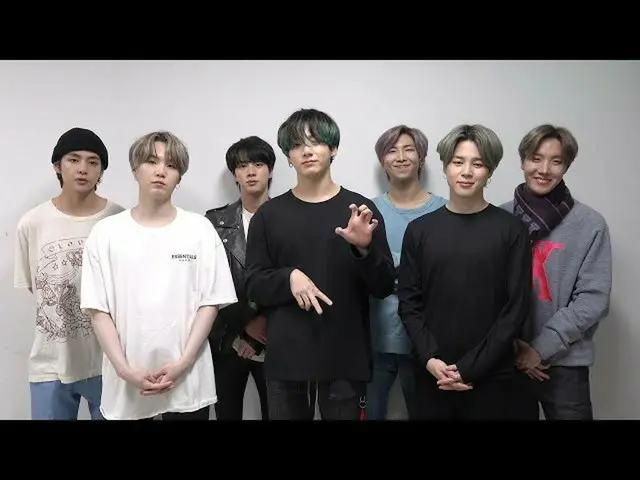 【公式】防弾少年団、BTS(防弾少年団)」BREAK THE SILENCE：DOCU-SERIES」Message from BTS   