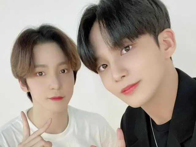 【T公式】ATEEZ、[📷]久しぶり投壺🧸🧸V LIVE Behind Photo ⠀ 様々な物語や甘い歌で一緒に今日！ このティニ良い夢クォヨ😴 ⠀#