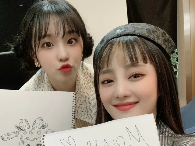 【t公式】(G)I-DLE_、RT M2MPD： #ありとあらゆる人第六主人公！ 💜YUQIリンとミンニマウス❤️世界で一番かわいい天才MCのズのケミ！今夜1