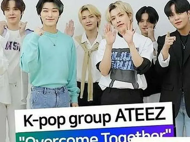 【G公式】ATEEZ、Posted withregram•koreanet_official Hi、guys！ Today、we're back witha n
