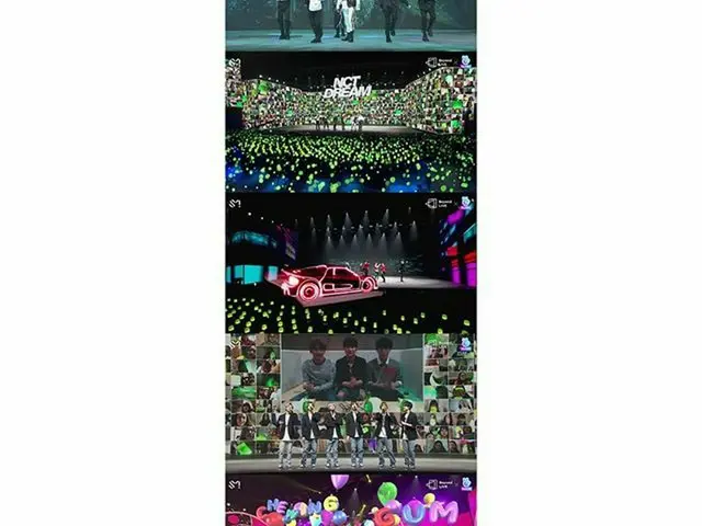 【r公式sm】「臨場感+没入度UP」NCT  DREAM  の「Beyond LIVE」公演盛況終了！💚  -  🏆世界107カ国の有料視聴者熱狂！   