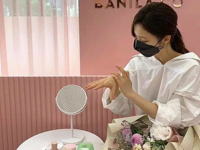 【g公式】女優シン・セギョン、バニラ鼻店で🌸banilaco_official   #バニラコポップアップストア #バニラコxオリーブヤング  