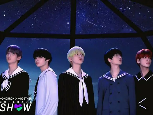 TOMORROW X TOGETHER( TXT )、M2とタッグを組みWelcome Back Show を放送