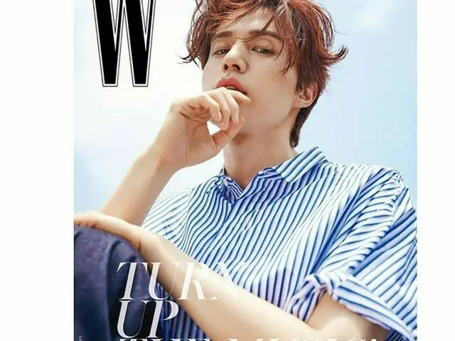 【G公式】俳優イ・ドンウク、 - ドンウク俳優の「W Korea」、6月号のカバー公開！  - ドンウク俳優と明るい日差しがあれば何でもグラビアじゃないですか�