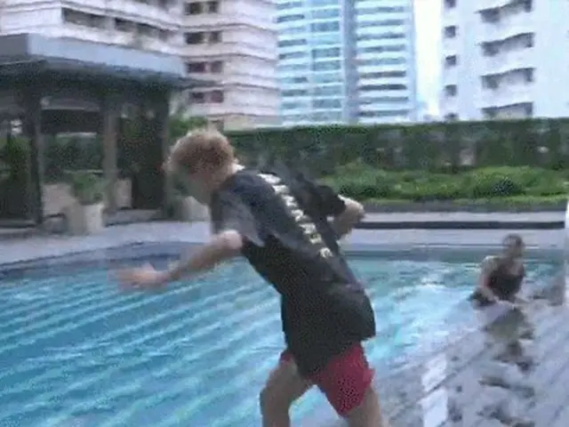 WannaOne 出身カン・ダニエル の「ダイビングの瞬間」が何故か韓国で話題