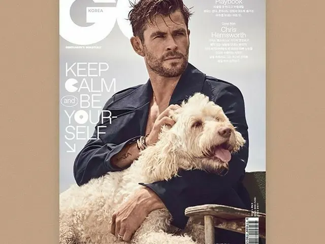 【g公式gq】 新型コロナファンデミク6月号の主人公、KRISヘムワースも日距離を置くのです