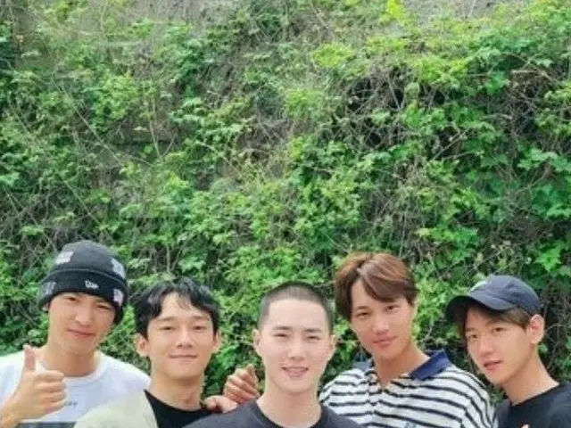 軍隊入隊のEXO Suho、「頭の美しい輪郭」が韓国で話題。