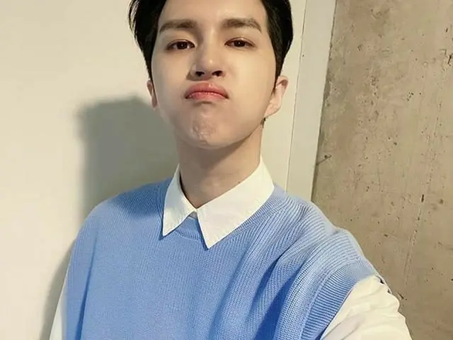 #Repost gemsgenie ・・・ 【🔔#KEN] Gemsにケンが来た！ セルカで先に伝えるドキドキ💙  Gemsフォローして、すぐに会いましょう