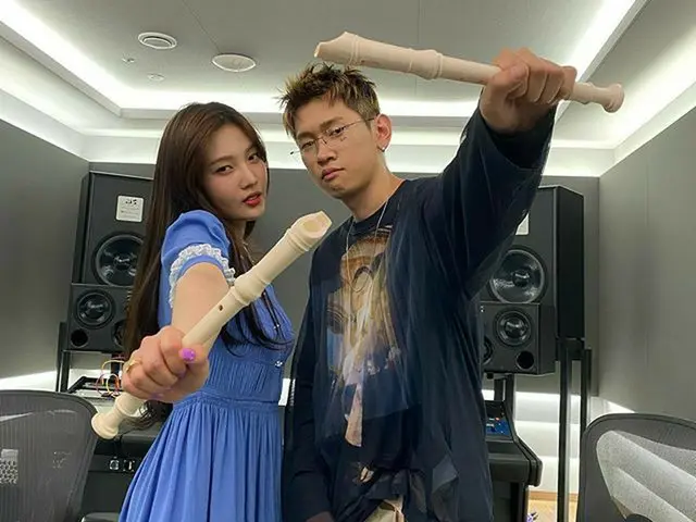 【g公式】RED VELVET_ジョイ、今日のライブ楽しかった💙   #寝ても覚めてもたくさん愛してください💙  crush9244   