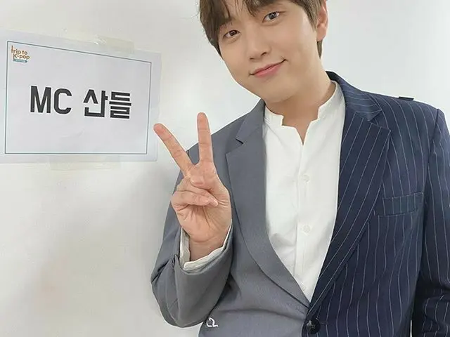 【G公式】B1A4、LANケーブルガイド #サンドゥルを見ることができる最後の日！今日もサンドゥルと共に音楽旅行で疲れた心上受け道願います☺しばらくして、7時、