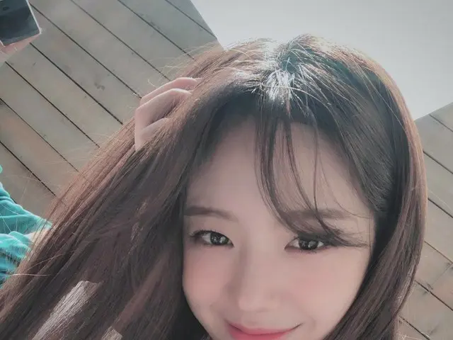 【t公式】fromis_9、[ #ギュリ]私たちフロー編み❤️ 幸せな週末送り見たいんだ