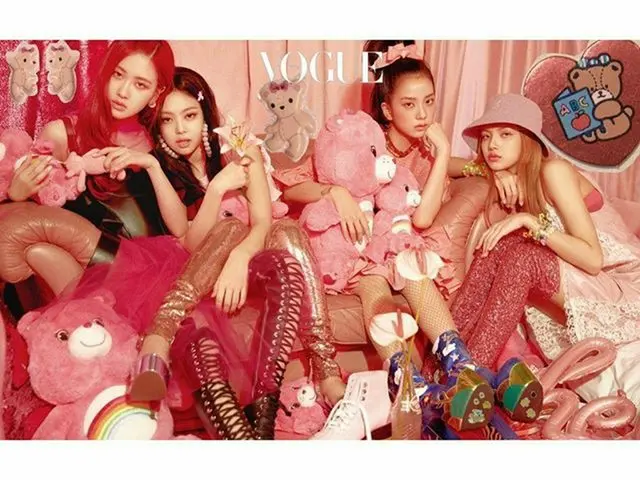 【r公式mae】BLACKPINK photoshoot？  creds：vogue korea august 2018 issue   #BLACKPINK 