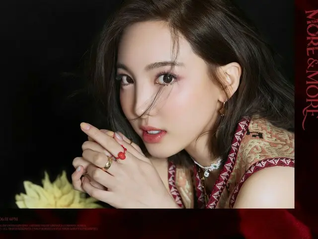 【d公式jyp】TWICE "MORE＆MORE」CONCEPT PHOTO NAYEON  TWICE  THE 9TH MINI ALBUM  MORE＆M