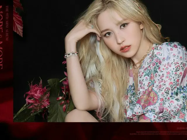 【d公式jyp】TWICE "MORE＆MORE」CONCEPT PHOTO MINA  TWICE  THE 9TH MINI ALBUM  MORE＆MOR