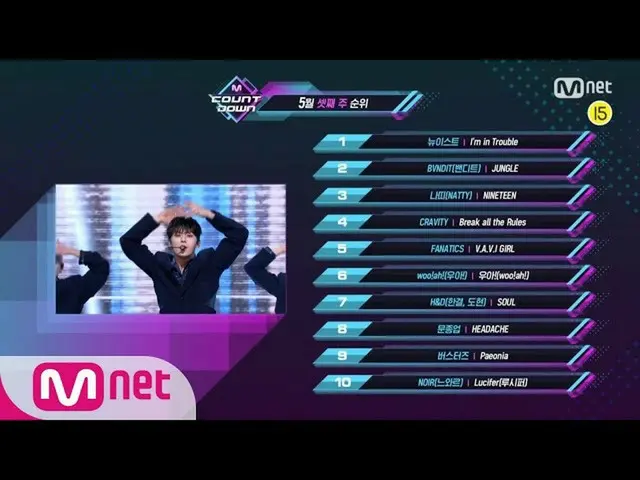 【公式mnk】What are the TOP10 Songs in 3rd week of May？ M COUNTDOWN 200521 EP.666   