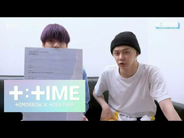 【公式】TXT、[T：TIME]「The Dream Chapter：ETERNITY」TXT's Album Review  -  TXT   
