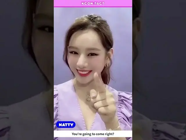 【公式mnk】【KCON：TACT SHOUT OUT] NATTY |ナッティ  