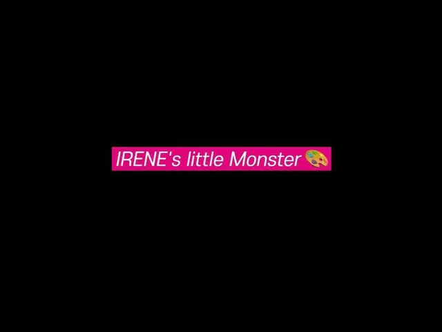 【t公式】RED VELVET、IRENE's little Monster🎨  #RedVelvet_IRENE_SEULGI #Red Velvet_アイ