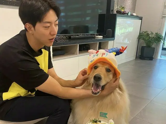 CNBLUE ジョンシンの良きパートナー「シンバ」、もう6歳
