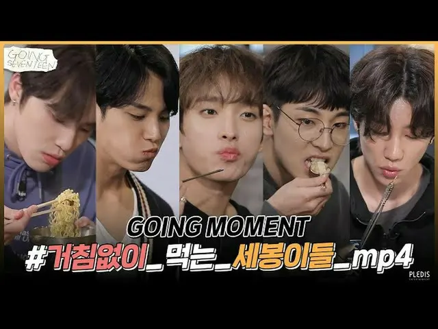 【公式】SEVENTEEN、[GOING MOMENT]🚨空腹注意🚨世界よく食べるSEVENTEENの一口モクバン  