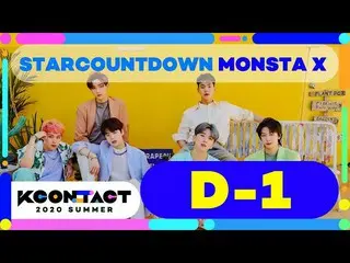 【公式mnk】【KCON_ _ ：TACT] STAR COUNTDOWN D-1 | MONSTAX_ _    