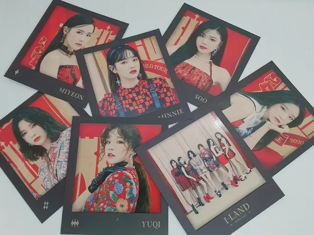 【t公式】(G)I-DLE_、I-LAND ZONE💫 ポラロイド、はがき、ブックマーク、ポスター📸どこ含まれても綺麗な子供💜 #(G)I-DLE_#GI