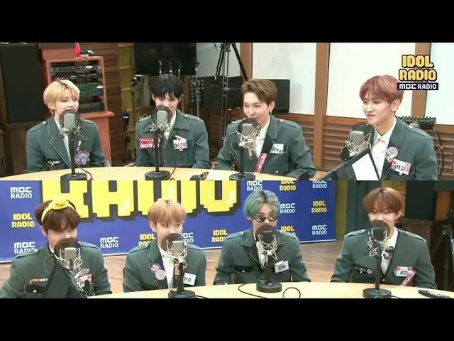 【公式mbk】【IDOL RADIO]「スポンジ」のワンシーン完全再現！ E'LAST_ の声帯模写パレード20200624   