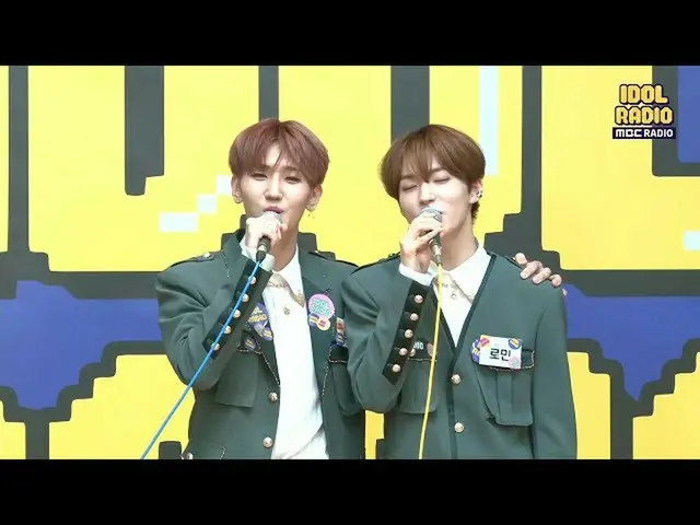 【公式mbk】【IDOL RADIO] E’LAST_ ペクキョル＆ロミンが歌う「Beautiful(クラッシュ)」Cover Live 20200624   