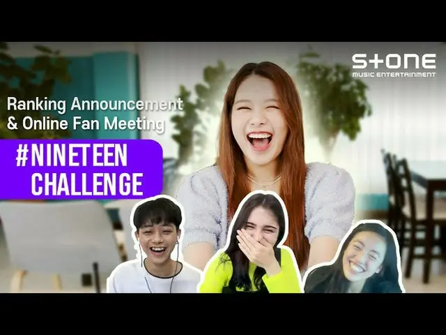 【公式cjm】 [Stone Music +]ナッティ(NATTY_ )_NINETEEN CHALLENGE Ranking Announcement＆Onl
