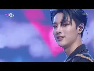 【公式kbk】青く(BLUE) -  WOODZ(チョ・スンヨン(UNIQ)_ )[MUSICBANK_ / Music Bank] 20200703   