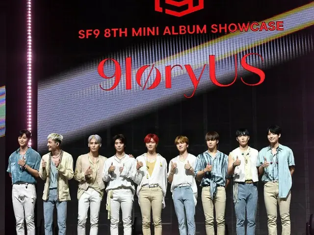 SF9、8thミニアルバム「9loryUS」のショーケース開催中