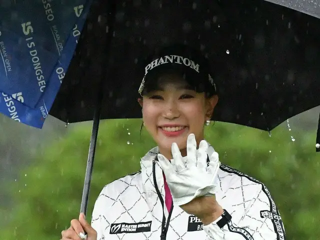 注目の美女プロゴルファー_ユ・ヒョンジュ、「IS DONGSEO BUSAN OPEN」1Rに出場