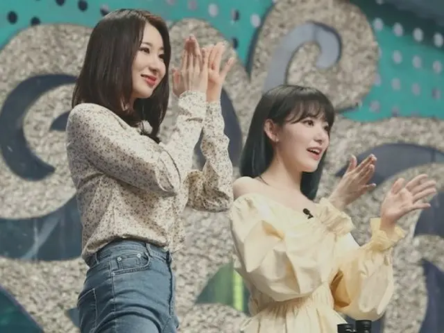 #IZONE 宮脇咲良とイ・チェヨンが12日(日曜)放送予定の「覆面歌王」に出演