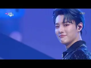 【公式kbk】青く(Love Me Harder) -  WOODZ(チョ・スンヨン(UNIQ)_ )[MUSICBANK_ / Music Bank] 202