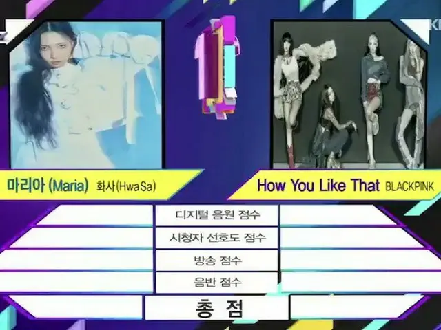 #BLACKPINK、本日の1位