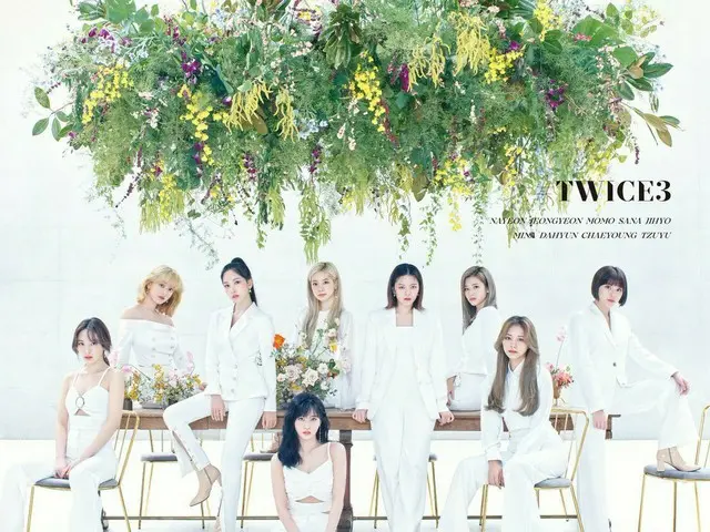 #TWICE、3rd BEST ALBUM 『#TWICE3』を予告