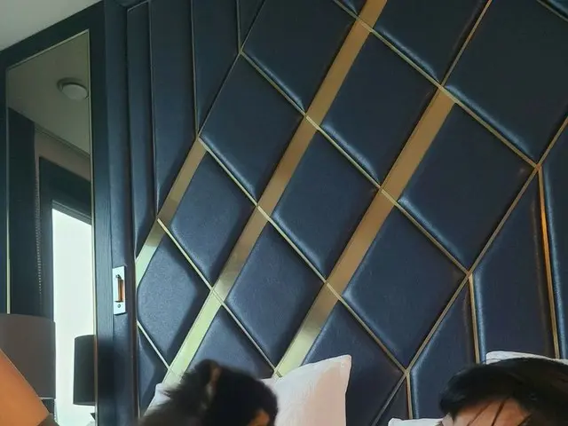 #BTS(防弾少年団)V、愛犬「ヨンタン」との写真