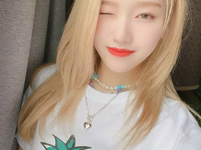 【t公式】今月の少女(Loona)、[ #GoWon] Orbit、天気がすごく暖かくなりました！光合成する時間  #今月の少女(LOONA)#LOONA 