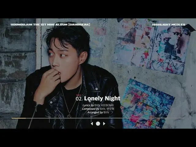 【公式】HIGHLIGHT、ユン・ドゥジュン(YOON DUJUN)THE 1st MINI ALBUM [Daybreak] HIGHLIGHT MEDLEY